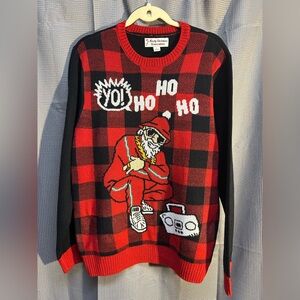 Yo Ho Ho Buffalo Plaid Sweater - Christmas/Holiday